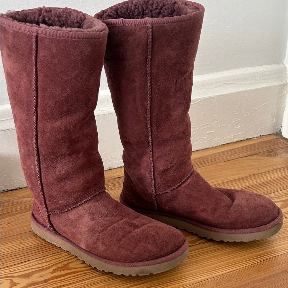 UGG Women's Winter Boots in Rich Burgundy